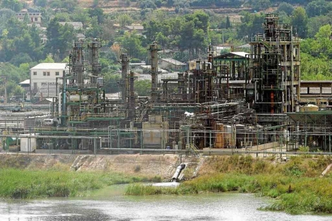 rio ebro contaminado