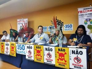 no al fraking en brasil