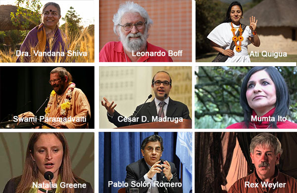 foro por los derechos de la tierra - participantes