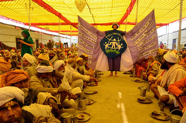 pacto mundial consciente en kumbha mela