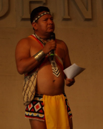 Candido Mezua, comarca Embera de Panamá.