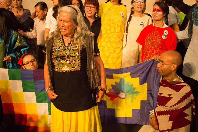 Foro por los Derechos de la Naturaleza - Abuela Tonalmitl y Vandana Shiva