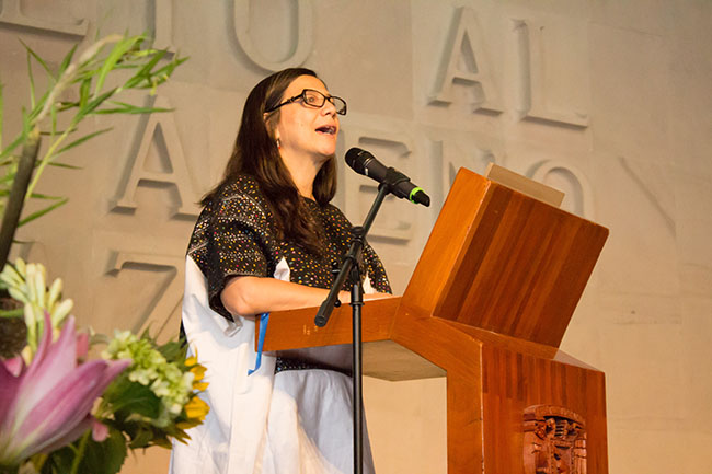 Foro por los Derechos de la Naturaleza - Adelita Sanvicente - Sin maíz no hay país