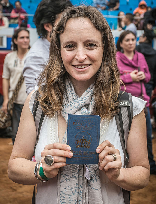 Pasaporte ciudadano del mundo - Natalia Greene