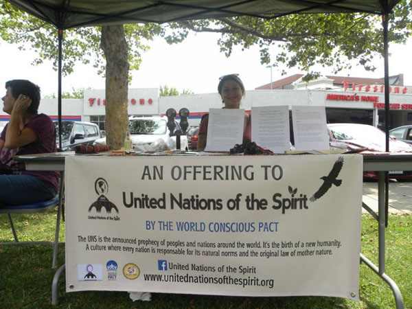 Raising awareness about the United Nations of the Spirit