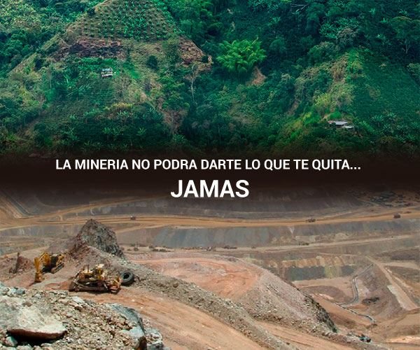 Los beneficio de la minería, no son para los ciudadanos