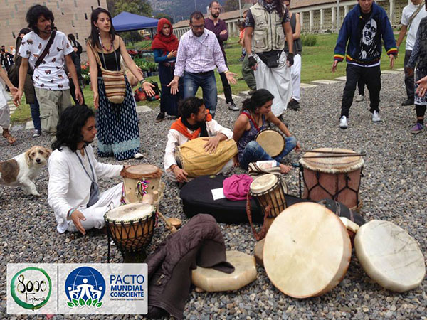 Festival 8000 tambores, Bogotá.